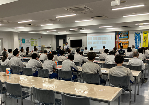 関係協力会の方々にも参加いただいた「禁煙セミナー」